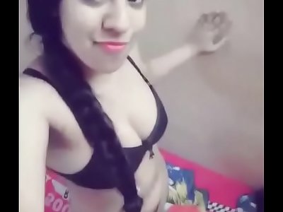Desi gf twice stripping naked for bf
